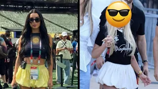 AN INTERNATIONAL CELEBRITY COPIED MARÍA BECERRA'S LOOK AT THE WORLD CUP FINAL