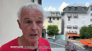Goûter and Tête Rousse mountain huts closed due to heatwave