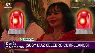 Susy Díaz celebrates her birthday in Lima with various stars of Peruvian show business