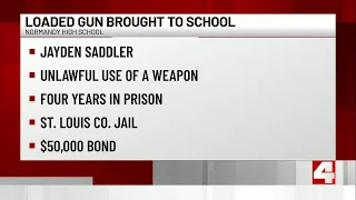 Teen charged after prosecutors say he brought a gun to school