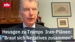 Heusgen: "Braut sich Negatives zusammen" - Das verrät Trumps Rede über seine Iran-Pläne | ntv