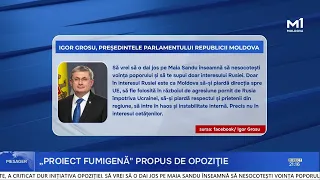 The opposition demands the suspension of President Maia Sandu