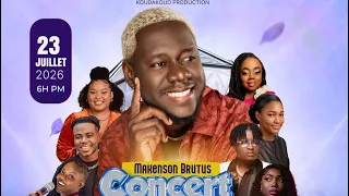 Grand concert-vente signature de l’album « My Own World (MOW) » de Makenson BRUTUS.