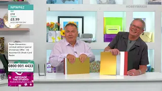 18/08/2026 HobbyMaker Live - Paper Dienamics, Creative Expressions, Hunkydory & Craft Buddy
