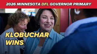 Amy Klobuchar wins Minnesota's 2026 DFL governor primary