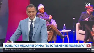 Expresidente Boric por Megarreforma: "Es totalmente regresiva"
