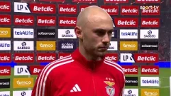 I Liga (#16) | Braga 2-2 Benfica: Flash Interview Aursnes