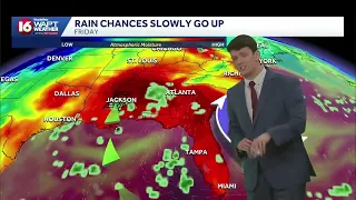 New Gulf tropical system forms, staying hot