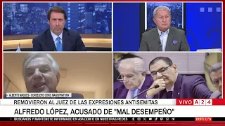 🔴 JUDGE WHO MADE ANTISEMITIC REMARKS REMOVED: ALFREDO LÓPEZ, ACCUSED OF "MISCONDUCT"