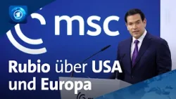 Rubio spricht bei Sicherheitskonferenz in München