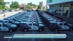 Polícia Penal recebe viaturas e coletes balísticos no Paraná