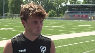 Taig Healy full interview at Fort Wayne FC practice on 6/29/26