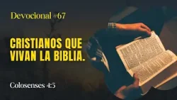 Cristianos que Vivan la Biblia // La Palabra para Hoy ✝️ #devocional