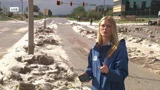 Storms bringing hail, flooding sweep through Denver metro area
