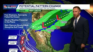 Potential Pattern Change Could Bring Rain and Maybe a Taste of Fall