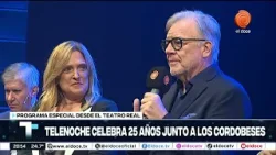 Lalo Freyre celebró los 25 AÑOS DE TELENOCHE y recordó cuando se sumó a la pantalla de El Doce