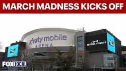 March Madness kicks off in Philadelphia with NCAA tournament at Xfinity Mobile Arena March Madness kicks off in Philadelphia with NCAA tournament at Xfinity Mobile Arena