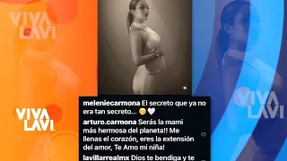 Melenie Carmona hace público su embarazo | Vivalavi