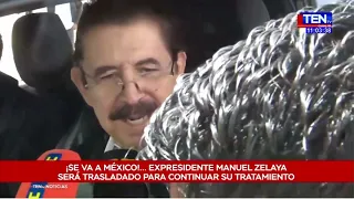 MANUEL ZELAYA TRAVELS TO MEXICO FOR TREATMENT OF HEART PROBLEMS