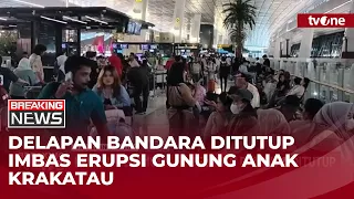 Aktivitas Penerbangan Terganggu Akibat Erupsi Gunung Anak Krakatau, Delapan Bandaran Ditutup