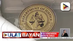 DOJ, nilinaw na ang eleksyon sa Homeowners Association ay saklaw lang ng DHSUD