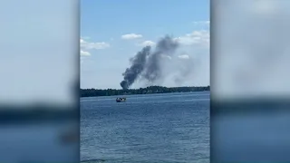 Fire at Casella Transfer Station in Naples