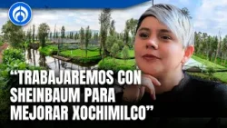 Circe Camacho, candidata de Morena para Xochimilco, propone rescatar humedales en la alcaldía