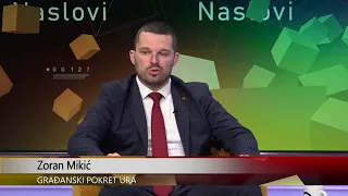 NASLOVI - Zoran Mikić, građanski pokret URA (S2EP218) (24.07.2026.)