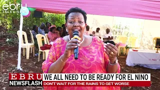Sen. Veronica Urges Murang’a Residents to Move to Higher Ground as Heavy Rains Approach.#ebrunews