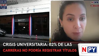 University Crisis: 82% of degree programs unable to register diplomas