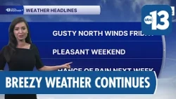 Gusty North Winds Continue in Southern Nevada