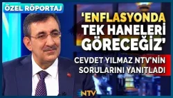 Enflasyonda Tek Hane Hedefinde Son Durum! Cumhurbaşkanı Yardımcısı Yılmaz'dan Önemli Açıklama | NTV