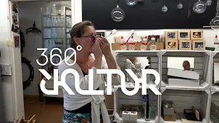 From Glass Tube to Christmas Ornament with Sandra Keil Steiner | 360° Culture | Telebasel