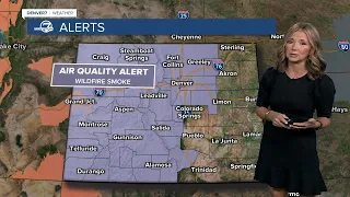 Hot, hazy and dry across Colorado to end the week