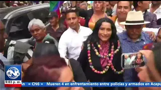 Abelina López afirma que la transformación se fortalece desde sus bases