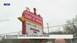 Автокинотеатр Boulevard Drive-In начинает свой 76-й сезон.