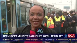 Transport Minister launches 200th train set