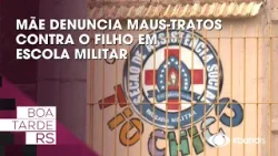 Mãe denuncia maus-tratos contra o filho em escola militar