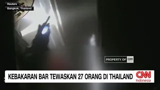 27 Orang Tewas dalam Kebakaran Bar di Thailand