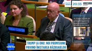 Donald Trump a făcut noi promisiuni privind încetarea războaielor în cadrul Adunării Generale ONU