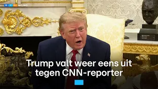 Trump valt fel uit naar verslaggever van CNN | RTL Nieuws