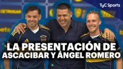 LA PRESENTACIÓN DE ASCACIBAR Y ÁNGEL ROMERO: EL DESEO DE CONQUISTAR TÍTULOS, JUGAR CON PAREDES Y +