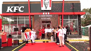KFC officially opens its first location in Nicaragua