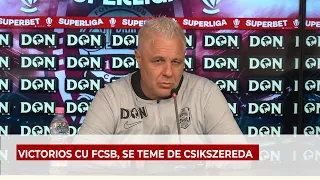 VICTORIOS CU FCSB, SE TEME DE CSIKSZEREDA