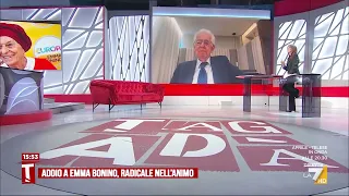 Monti remembers Emma Bonino: "We danced together. To what? I don't remember, I was quite moved"
