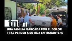 Ticuantepe: El hogar que esperaba a Dana Sofía hoy llora su partida tras fatal accidente