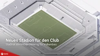 New Stadium for the Club: City Council Votes Unanimously for Complete Redevelopment