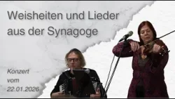Weisheiten und Lieder aus der Synagoge Magdeburg