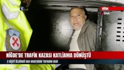 Niğde'de Trafik Kazası Katliama Dönüştü | 2 Kişiyi Öldürdü Ben Muhtarım Yaparım Dedi