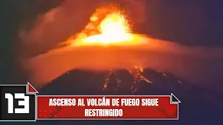 Climbing the Volcán de Fuego remains restricted